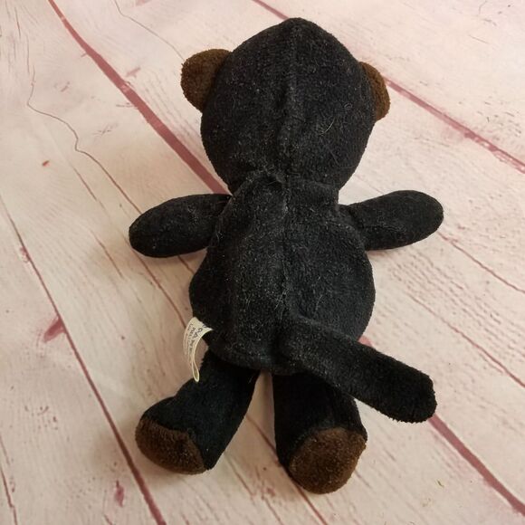 Kelly Toy bean pals Gorilla beanie 8" - Picture 3 of 4